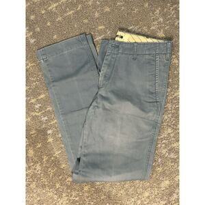 Joseph Abboud Pants Mens Size 30x32 Blue Chino Luxe Slim Fit Cotton Stretch